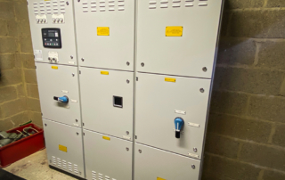 automatic changeover panel with built-in mains bypass