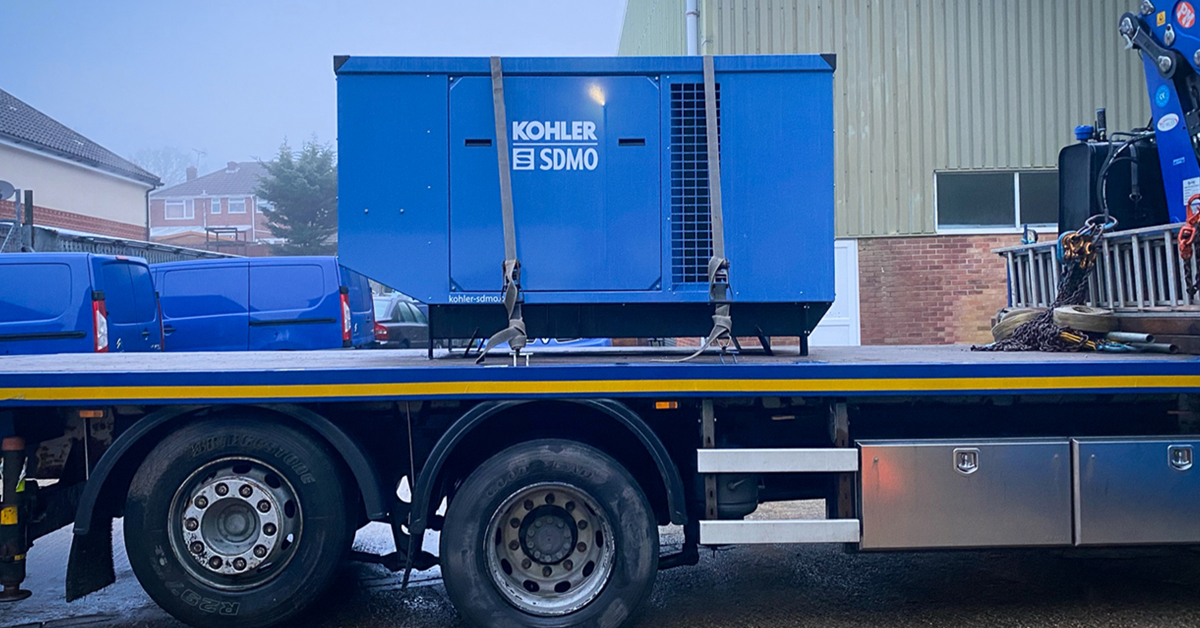 Generator ready for delivery