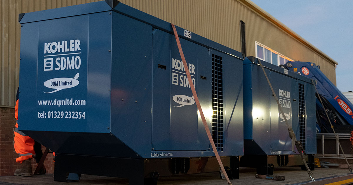 Generator ready for delivery