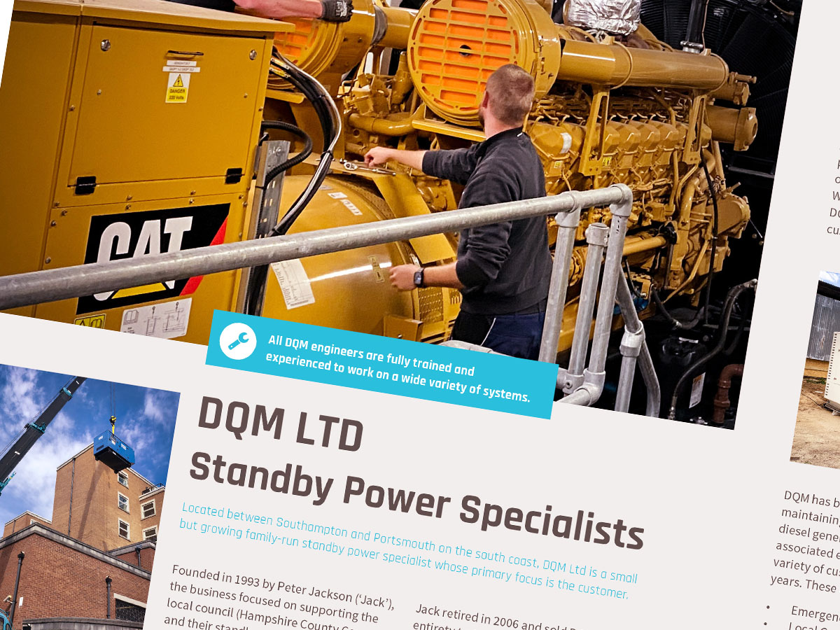 Article about DQM LTD in AMPS Magazine Summer 2021 Issue